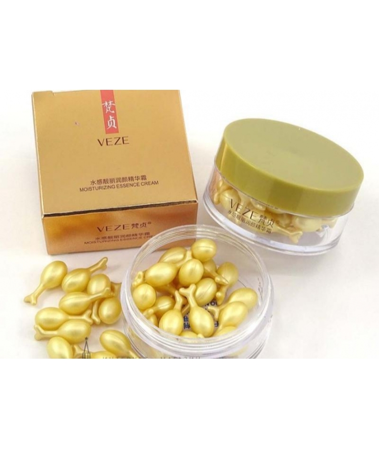 Антивікова кремсироватка Veze Moisturizing Essence Cream у капсулах на